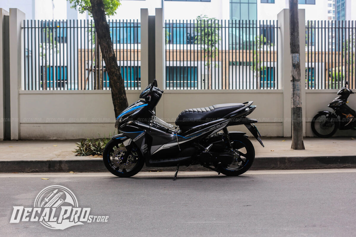 Tem xe  Air Blade 2011 Blue Grey Candy - Ảnh 3