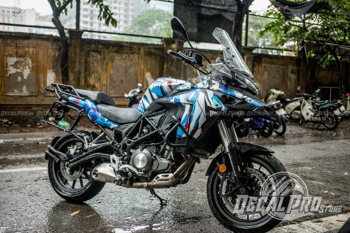 Tem xe Benelli BN502 Color - Ảnh 4