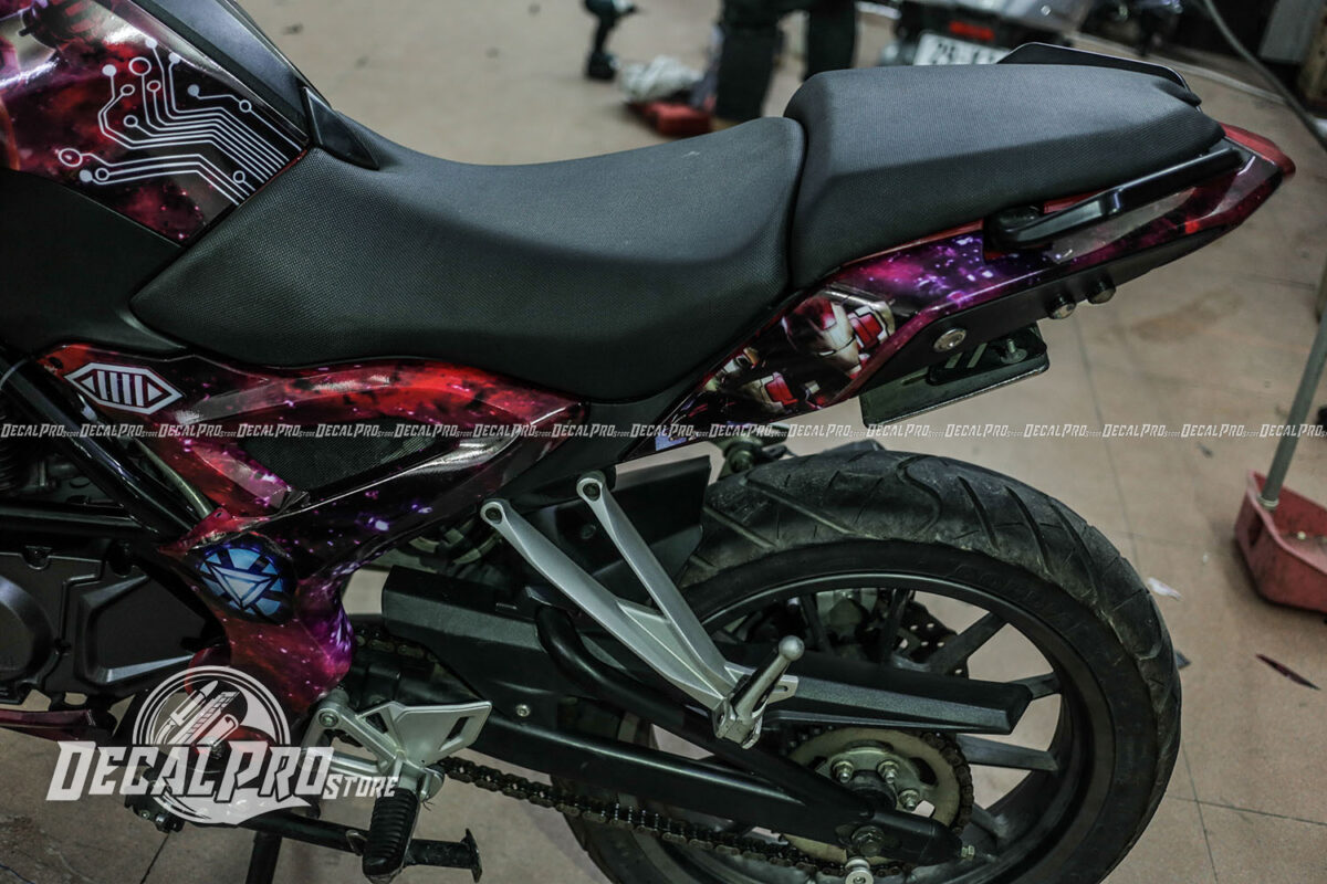 Tem xe Benelli BN175 Iron Man - Ảnh 6