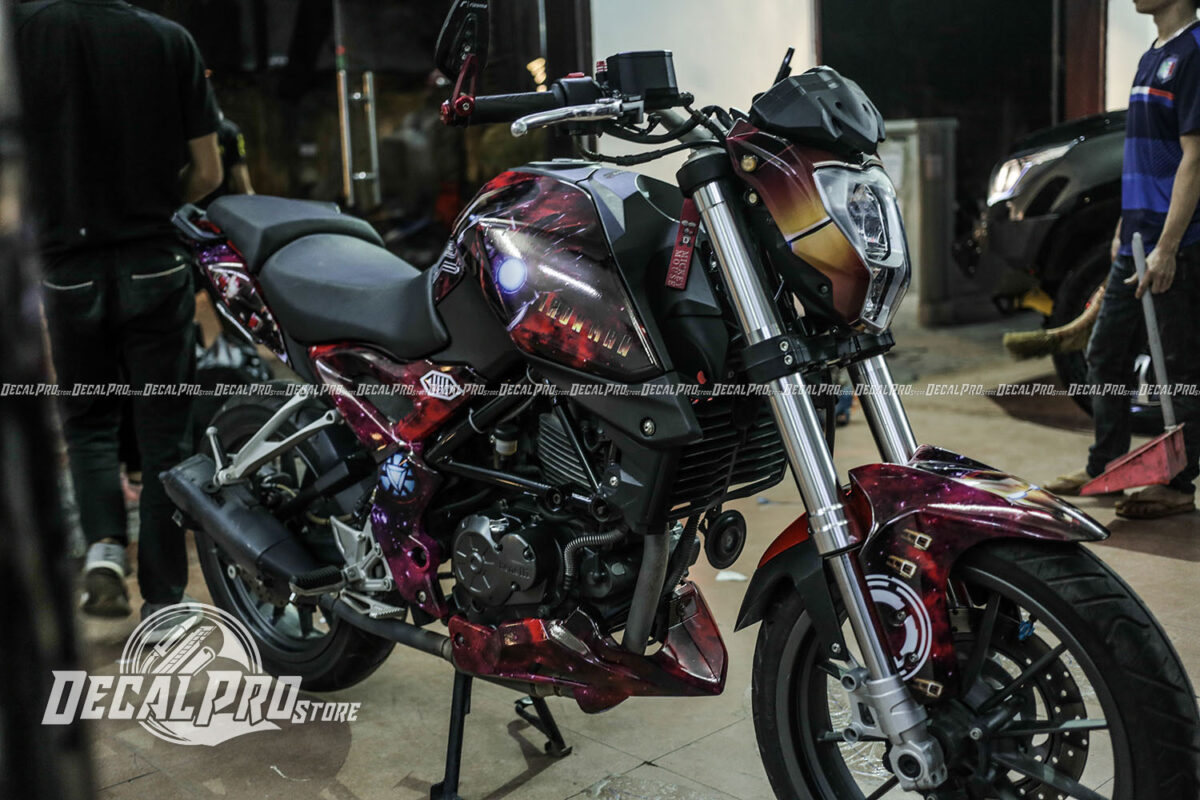 Tem xe Benelli BN175 Iron Man - Ảnh 5