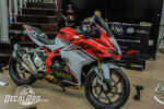 CBR 250RR Tem trùm đỏ trắng