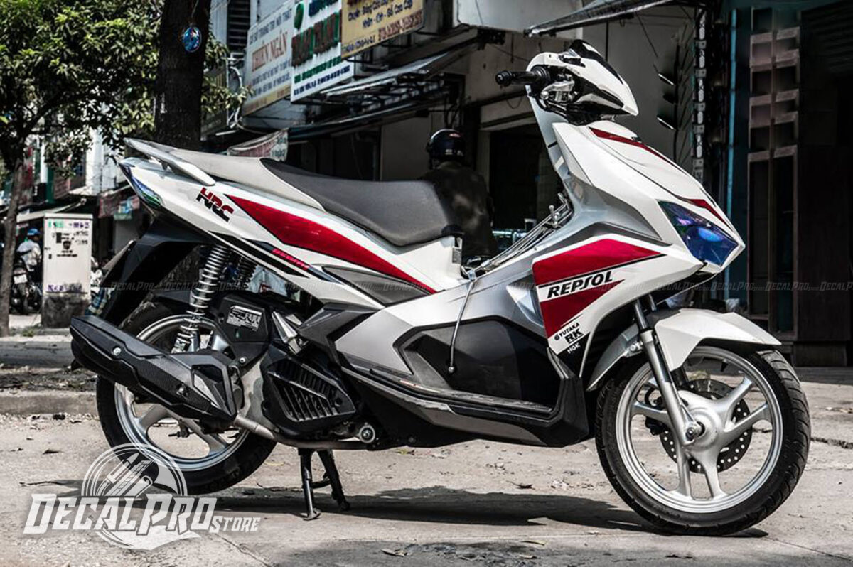 Tem xe Air Blade 2016 Red Repsol (Tem Rời) - Ảnh 2