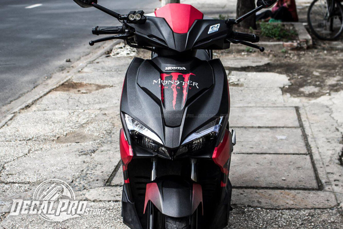 Tem xe Air Blade 2016 Red Monster - Ảnh 2