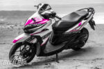 Honda Click Pink White Racing
