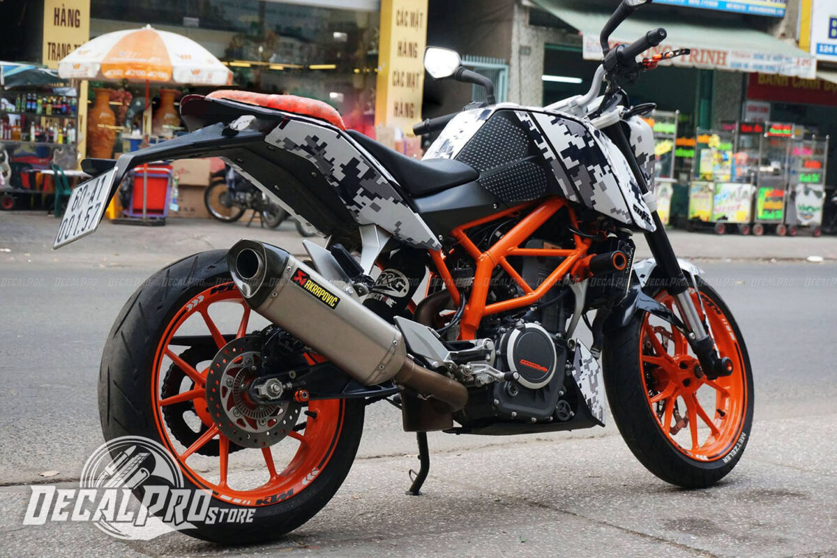 Tem xe KTM-Duke-Digital-Camou - Ảnh 2
