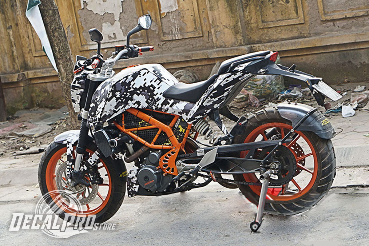 Tem xe KTM Duke Camou In Digital - Ảnh 2