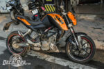 Tem xe KTM Duke Black Orange