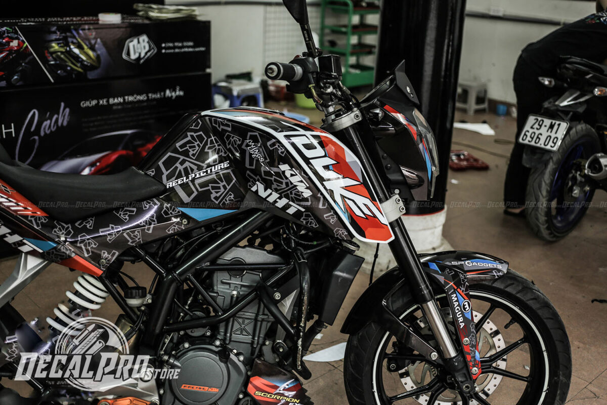 Tem xe KTM Duke NHT - Ảnh 3
