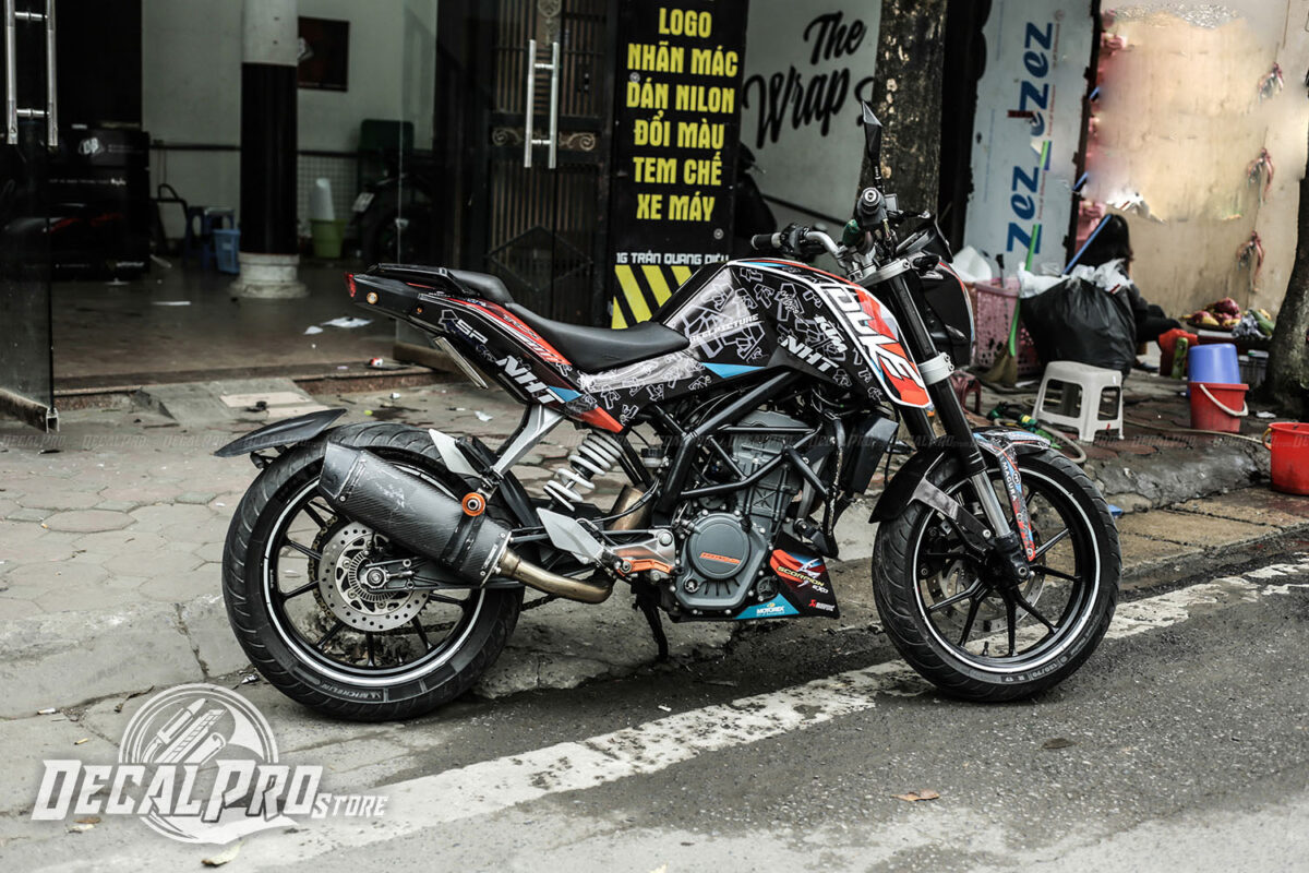Tem xe KTM Duke NHT - Ảnh 2