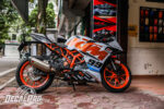 Tem xe KTM RC White Orange Candy - Ảnh 4
