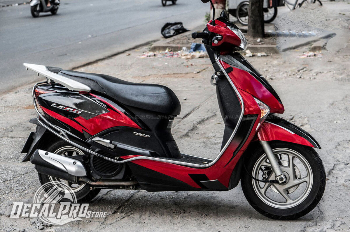 Honda Lead Red Grey Chrome - Ảnh 2
