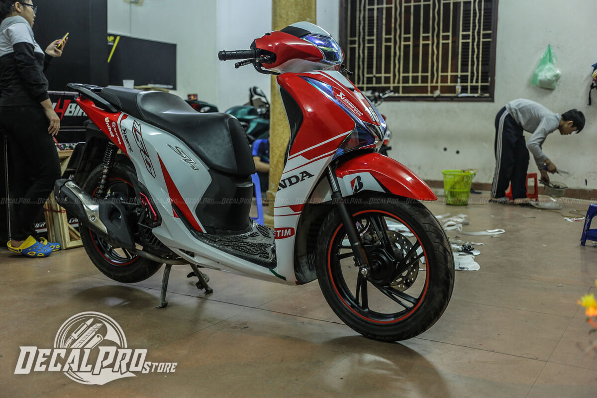 Tem xe SH 2017 Ducati - Ảnh 2