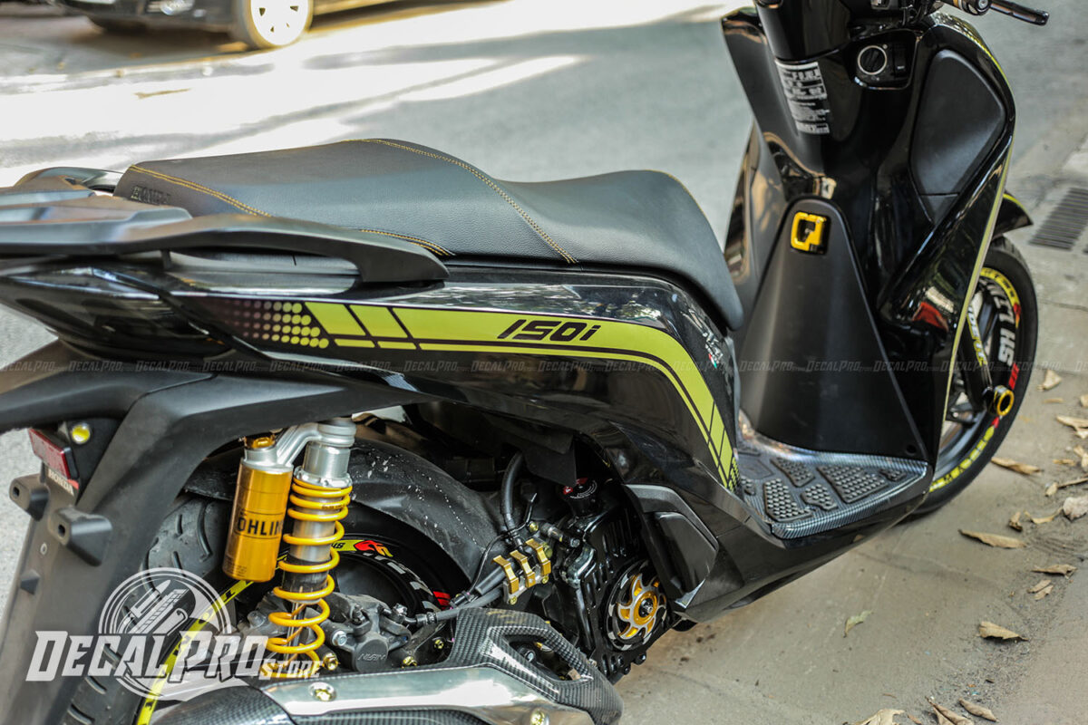 Tem xe SH2017 Tem rời xanh lá - Ảnh 2