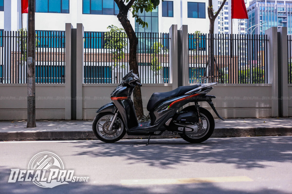 Tem xe Honda SH 2020 Orange Candy (Tem Rời) - Ảnh 3