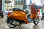 Tem xe Piaggio Vespa Nhôm xước cam - Ảnh 2