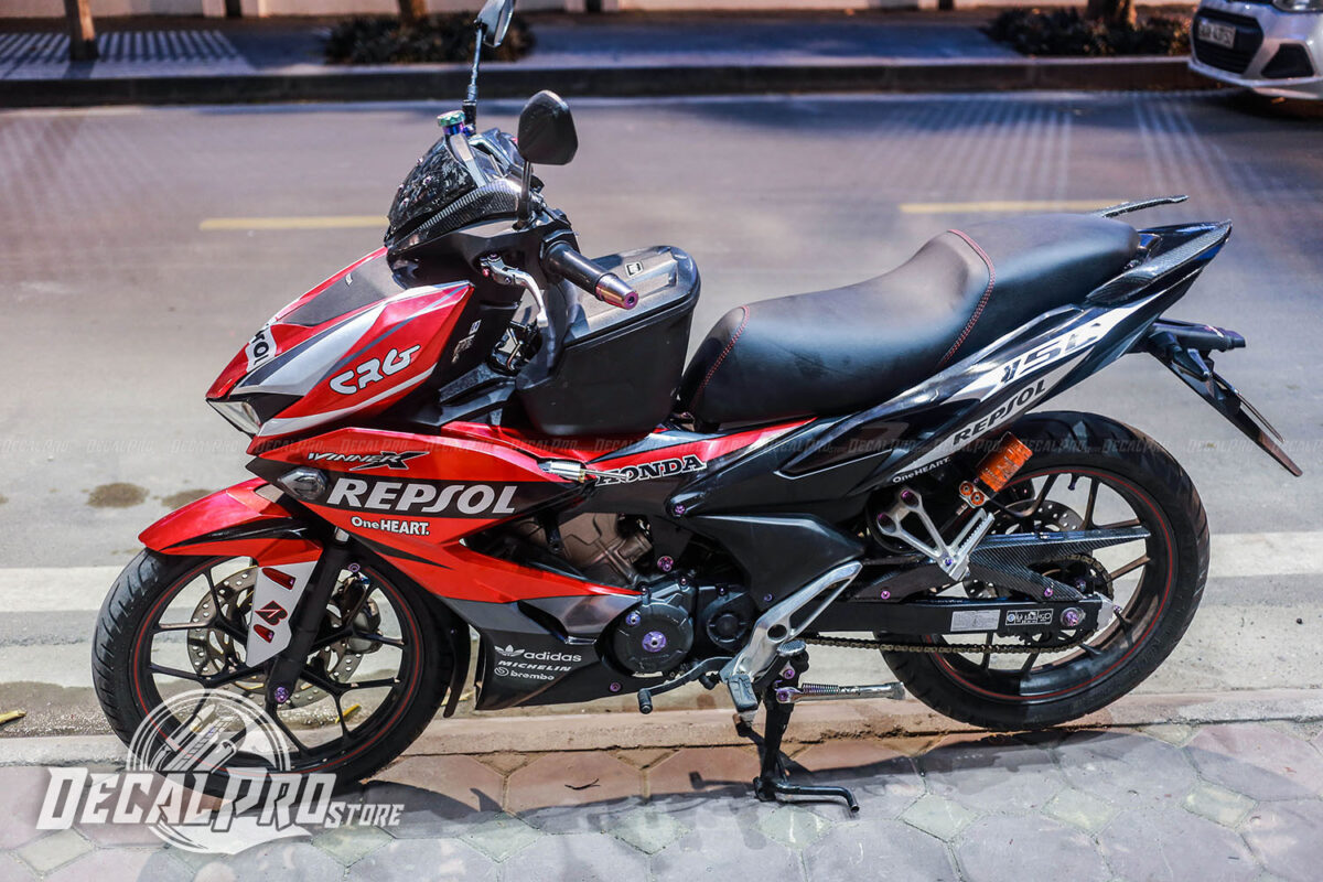 Tem xe Winner X Red Repsol - Ảnh 3