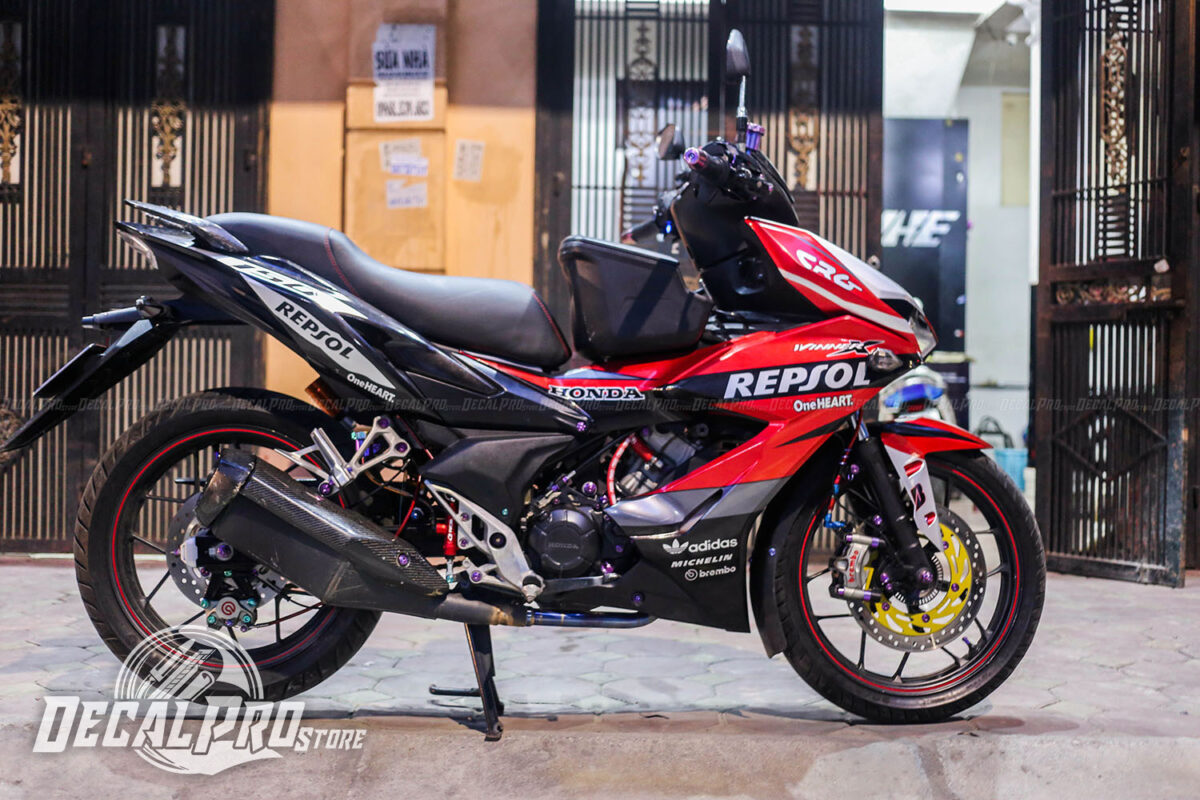 Tem xe Winner X Red Repsol - Ảnh 2
