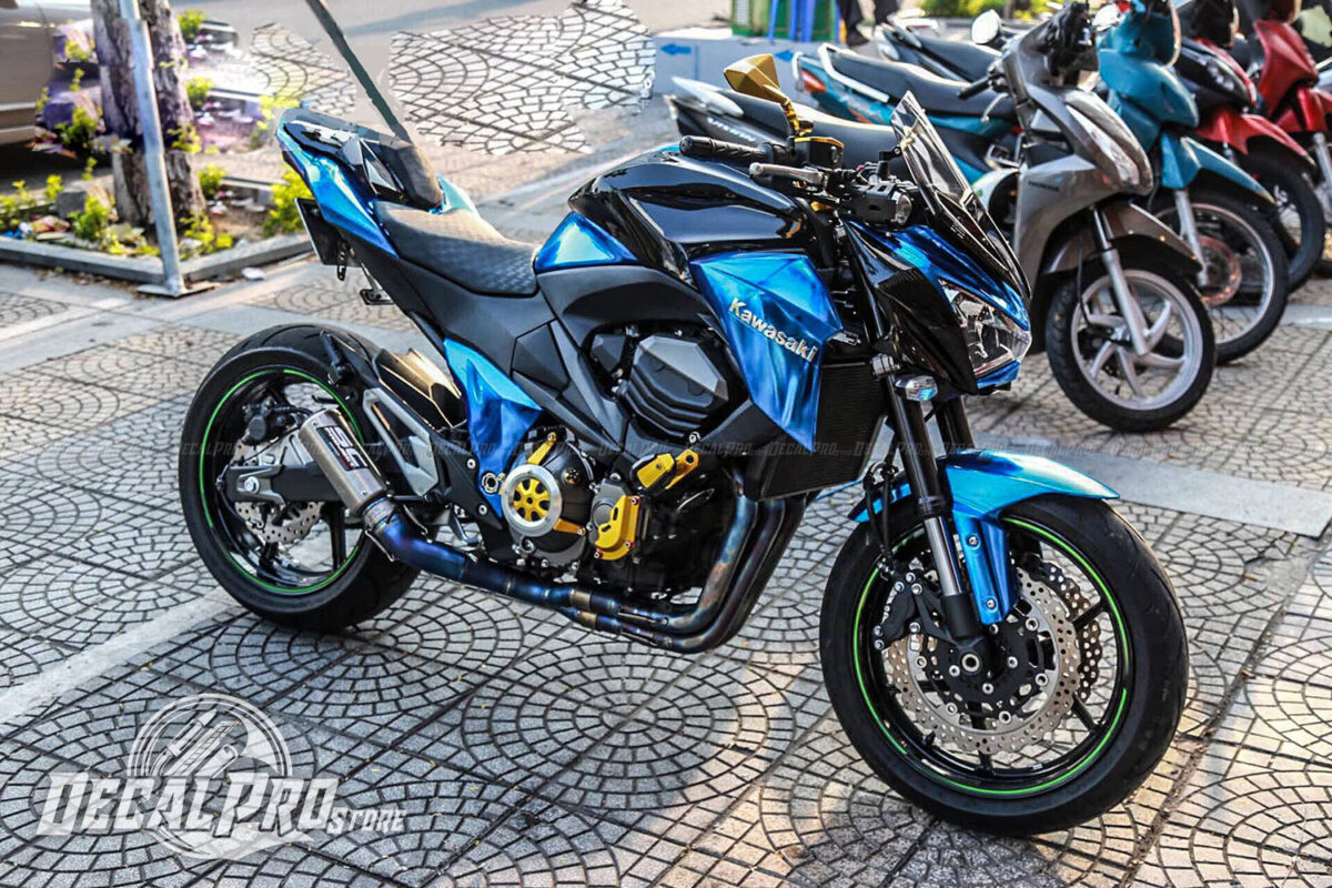 Z800 Blue Chrome - Ảnh 2