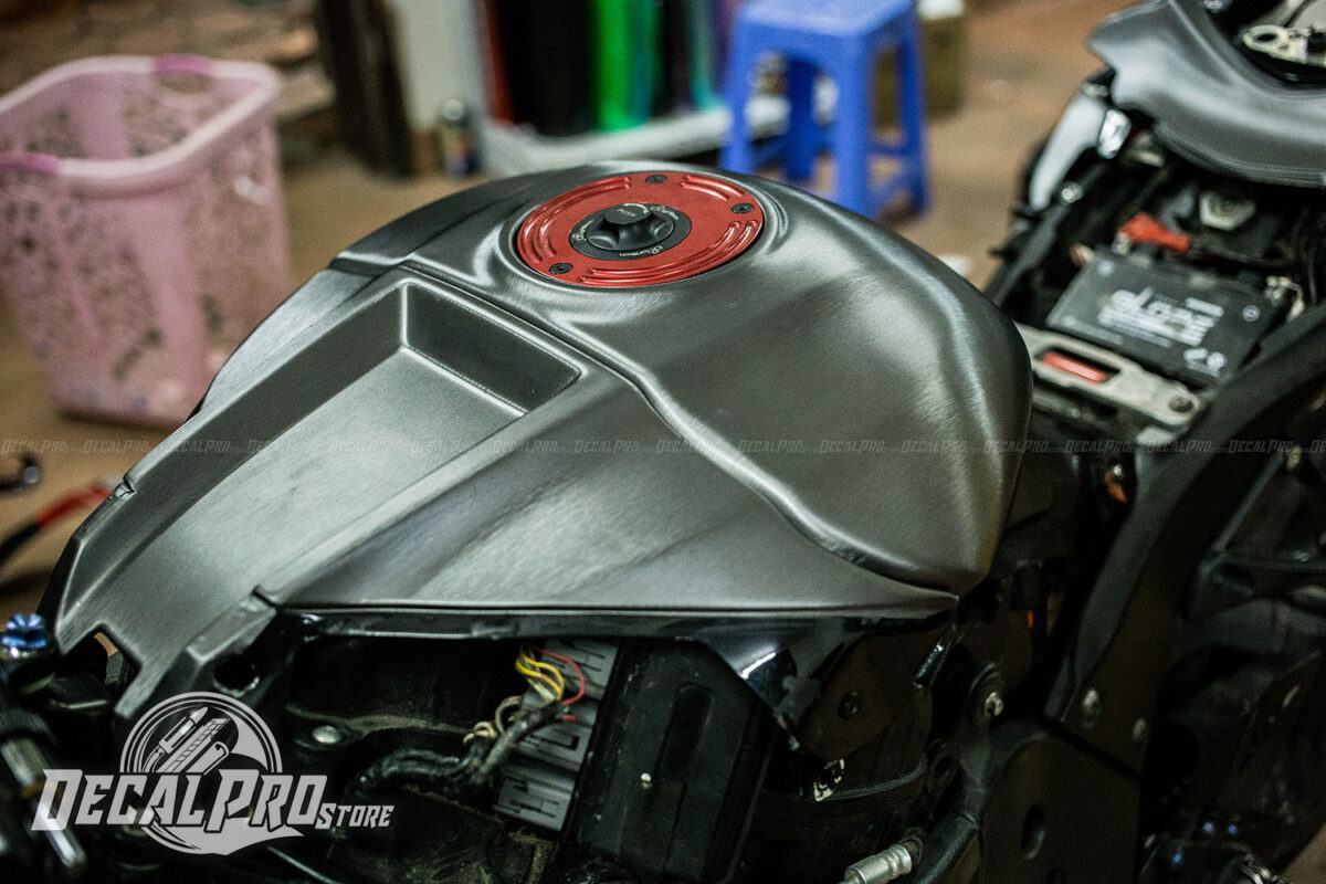 Kawasaki Ninja ZX10R Nhôm xước xám - Ảnh 2