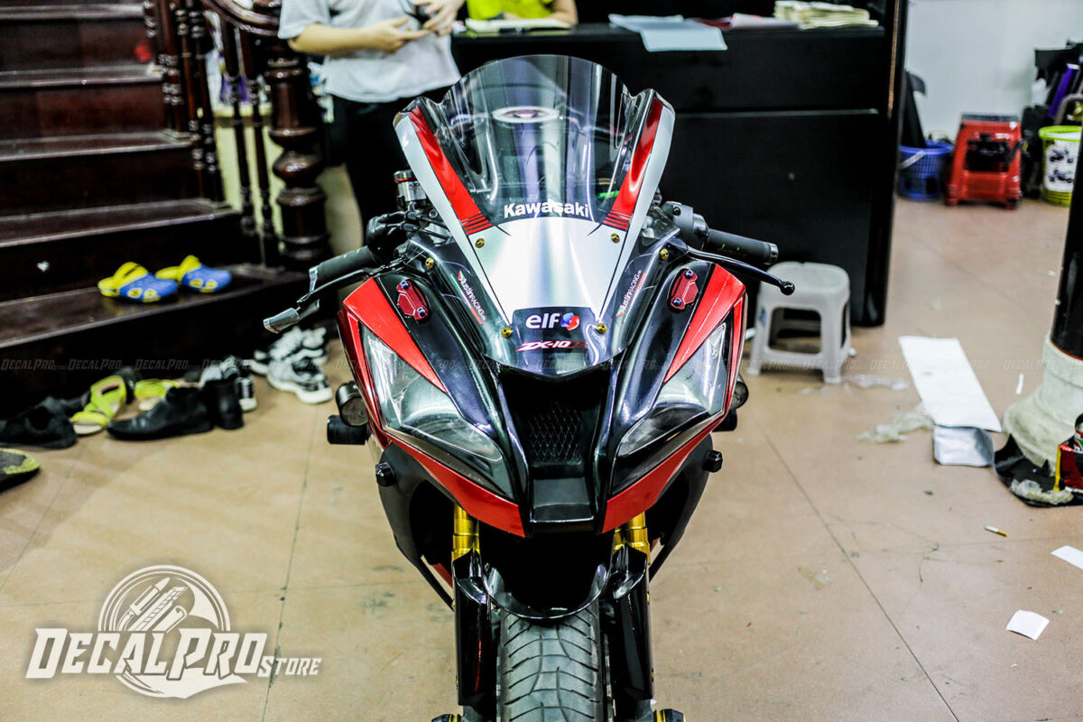 Kawasaki Ninja ZX10R Red Shark Candy - Ảnh 4