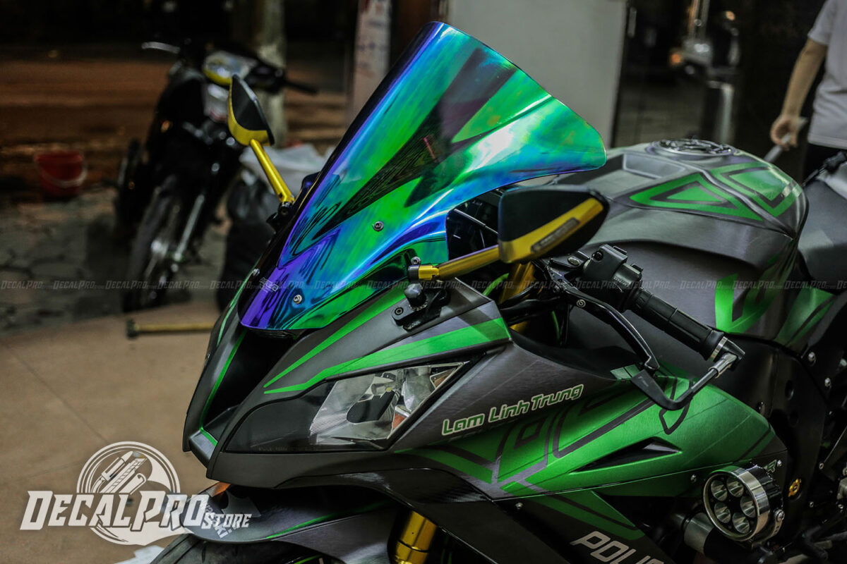 Kawasaki Ninja ZX10R Police Dubai - Ảnh 4