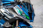 Kawasaki Ninja XZ10R Blue Chrome - Ảnh 3