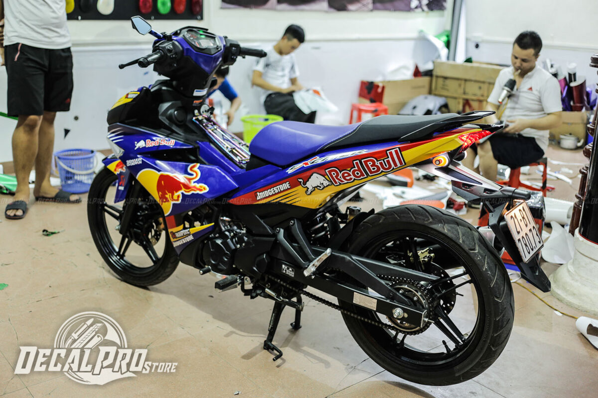 Exciter 150 Blue Red Bull - Ảnh 2