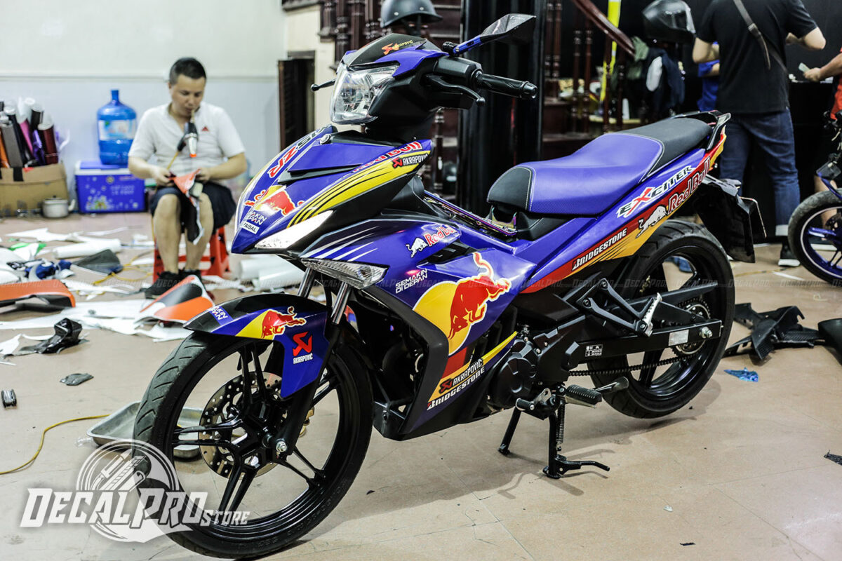 Exciter 150 Blue Red Bull - Ảnh 3