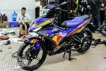 Exciter 150 Blue Red Bull