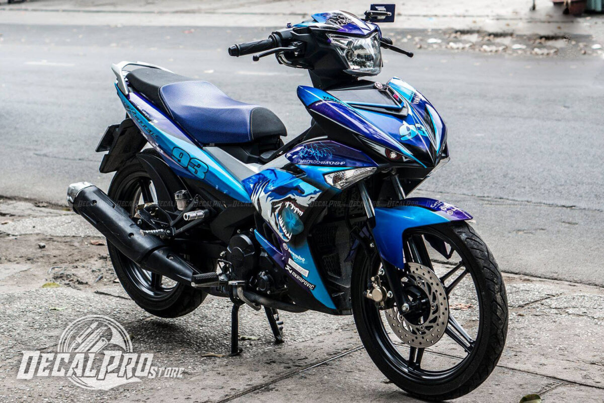 Exciter 150 Blue Shark - Ảnh 2