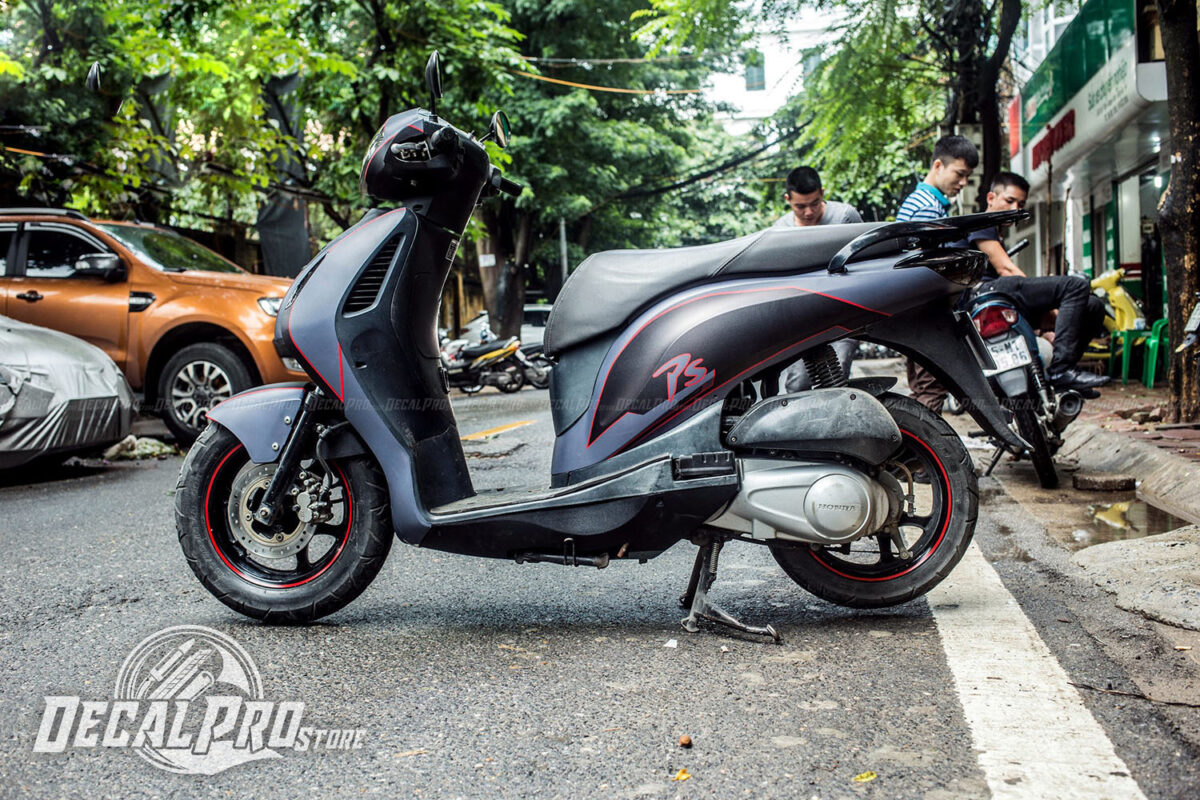 Honda PS Red Grey - Ảnh 2