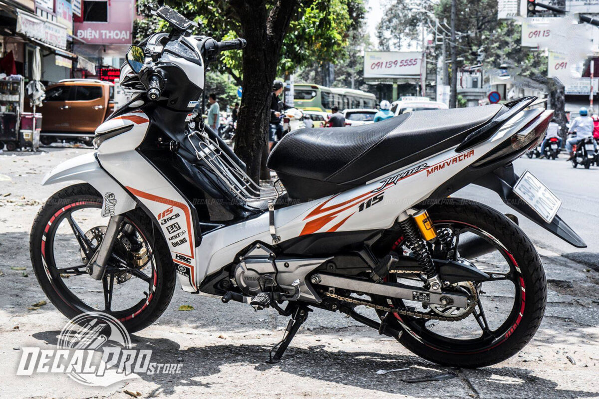 Jupiter RC Orange White Racing - Ảnh 4