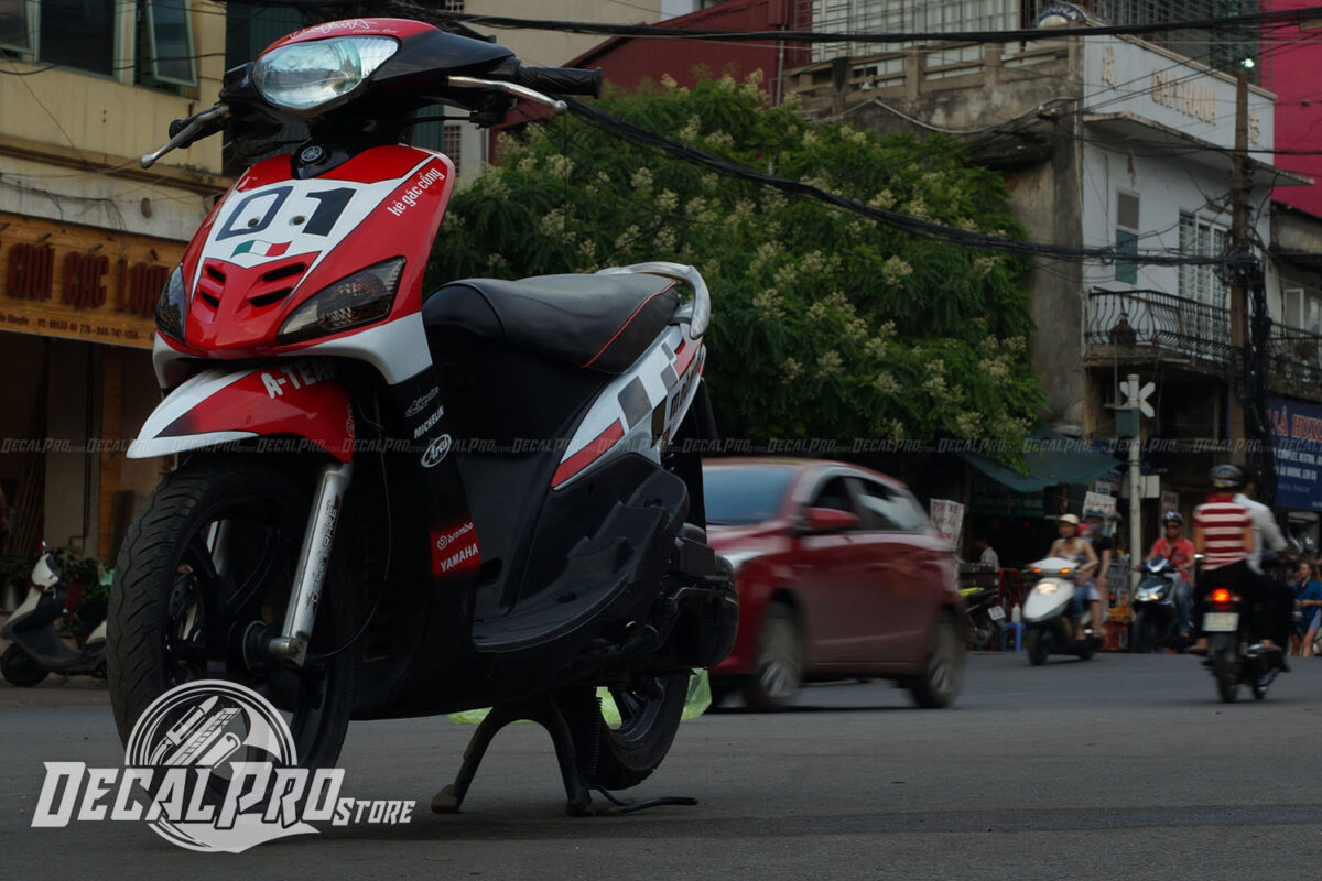 Mio Red White 01 - Ảnh 4