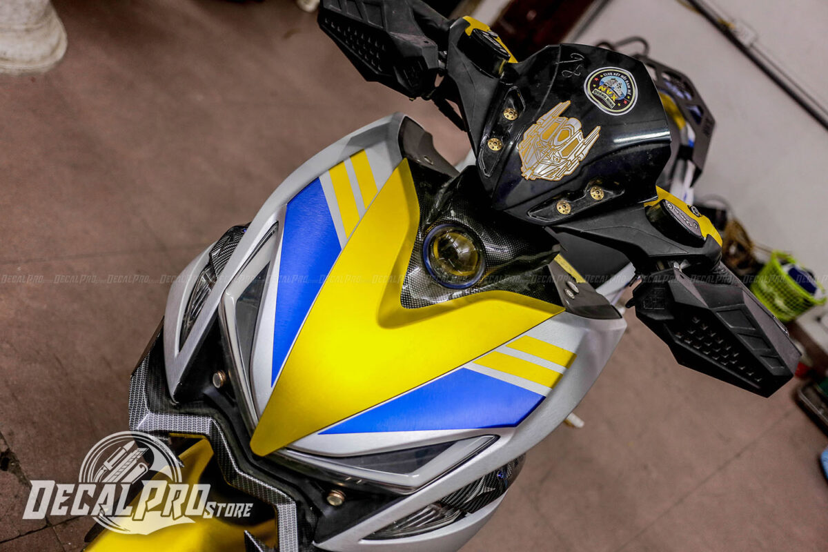 NVX Blue Yellow Silver - Ảnh 2