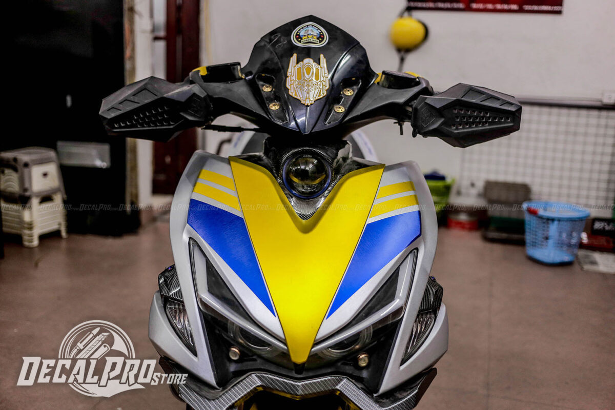 NVX Blue Yellow Silver - Ảnh 3