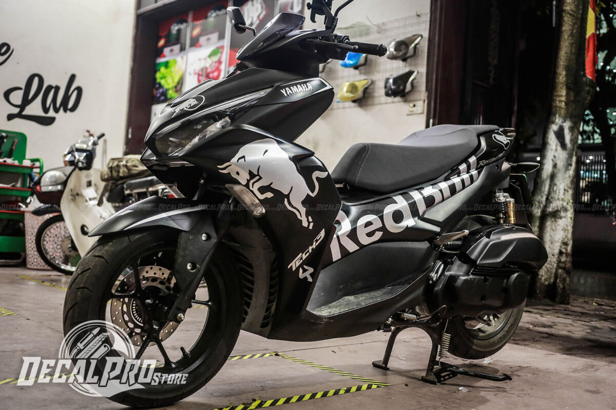 Yamaha NVX 2021 Black Silver Red Bull - Ảnh 4