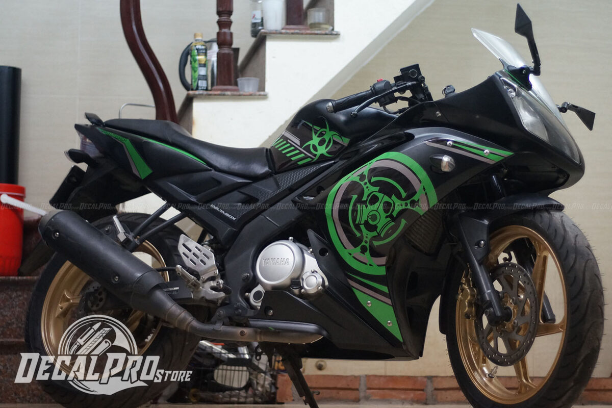 Yamaha R15 V2 Black Green - Ảnh 4