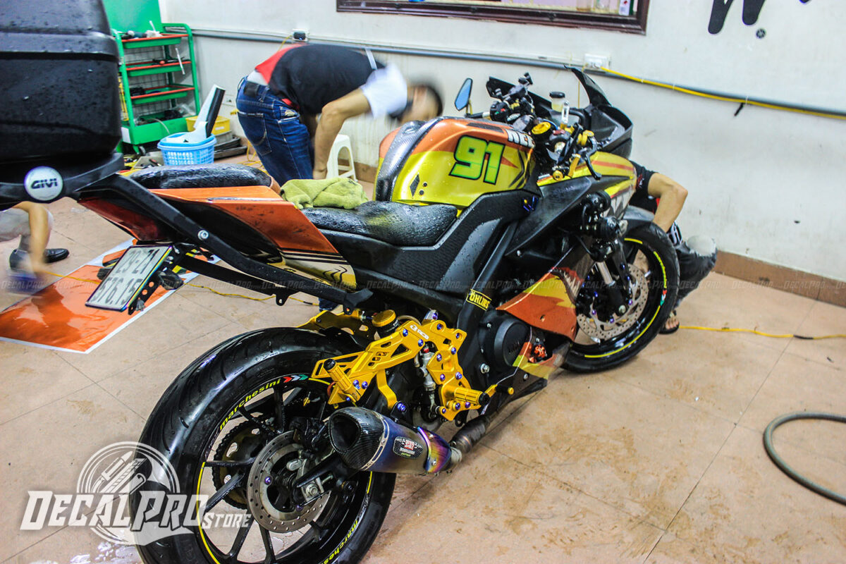 Yamaha R15 V3 Shark Candy - Ảnh 4