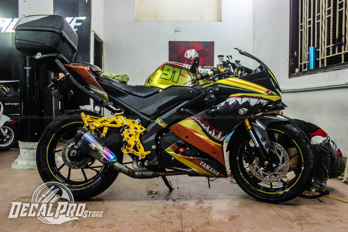 Yamaha R15 V3 Shark Candy - Ảnh 3