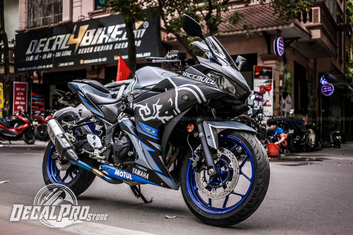 Yamaha R3 Blue Red Bull - Ảnh 6