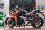 Tem xe Honda CB190 Orange Candy