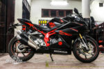 CBR 250RR Red Black Matte