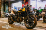 Tem xe Ducati Scrambler Black Yellow - Ảnh 2