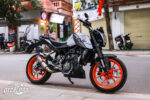 Tem xe KTM Duke 200 Silver Grey - Ảnh 4