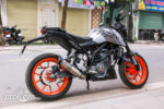 Tem xe KTM Duke 200 Silver Grey - Ảnh 2