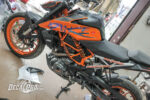Tem xe KTM Duke 390 Black Brushed ft Titanium