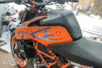 Tem xe KTM Duke 390 Black Brushed ft Titanium - Ảnh 3