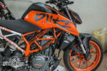 Tem xe KTM Duke 390 Black Brushed ft Titanium - Ảnh 2