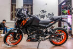 Tem xe KTM Duke 200 Matte Black Racing