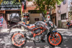 Tem xe KTM Duke 390 White Racing Carbon